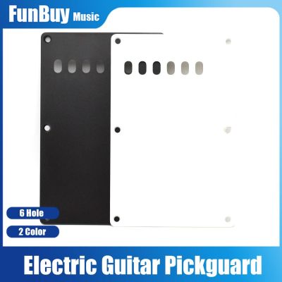 ‘【；】 6 Hole Electric Guitar Back Plate Tremolo Pickguard Cover Holder For FD ST Electric Guitar