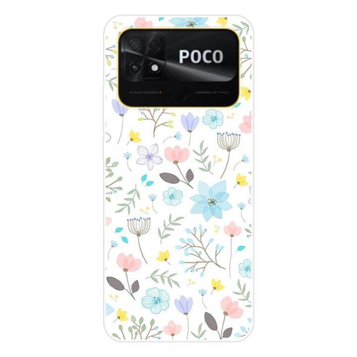 xiaomi-poco-ปลอก-c40ซิลิโคนการ์ตูนน่ารัก-xiaomi-poco-c40เคสใส่โทรศัพท์-soft-tpu-cover