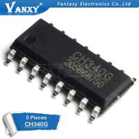 5pcs CH340G SOP16 340G SOP-16 CH340 SOP Original IC R3 Board Free USB Cable Serial Chip