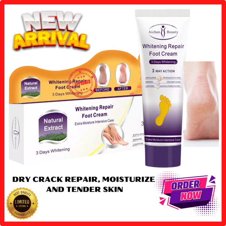 🦶🏼💗 New Arrival Whitening Repair Foot Cream ,Foot Dry Skin Repair