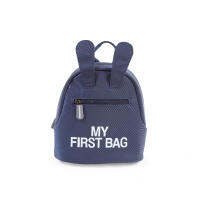 CHILDHOME กระเป๋าเป้สำหรับเด็ก Kids My First Bag Navy/White