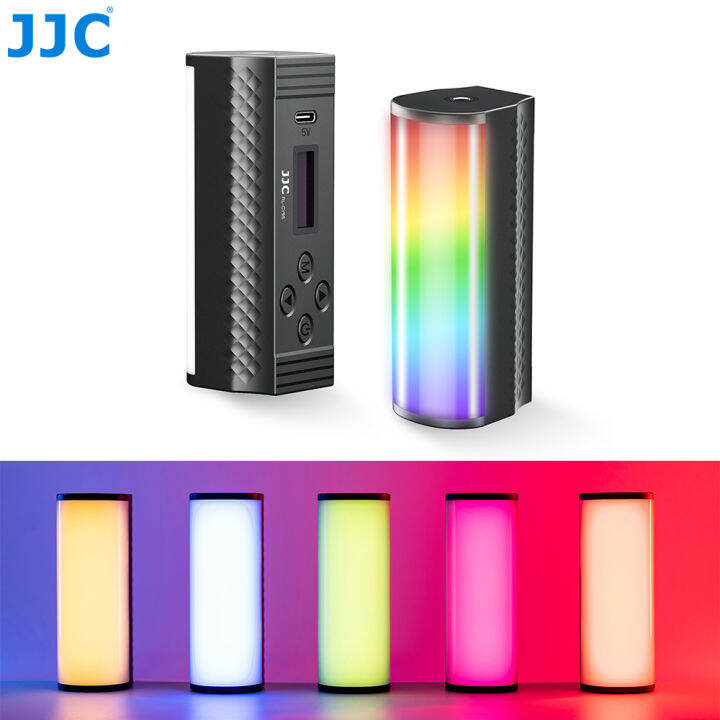 Luce Video JJC RGB Magnetica - 24 Effetti, CRI 95+, Ricaricabile, Per Vlogging - Foto 7
