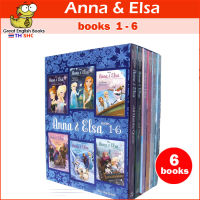 (In Stock)  พร้อมส่ง *ลิขสิทธิ์แท้ Original*  Anna &amp; Elsa: Books 1-6 (Disney Frozen) (A Stepping Stone Book(TM)) Hardcover