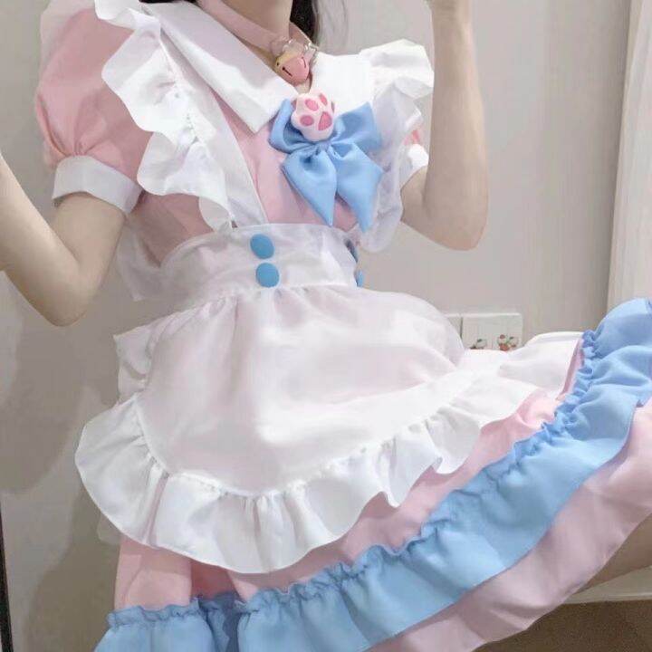 pink-women-maid-outfit-anime-long-dress-black-and-white-apron-dress-lolita-dresses-men-cafe-costume-cosplay-costume