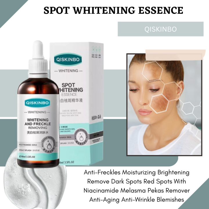 Original And Effective Qiskinbo Spot Whitening Essence Anti Aging Anti Freckles Remove Dark