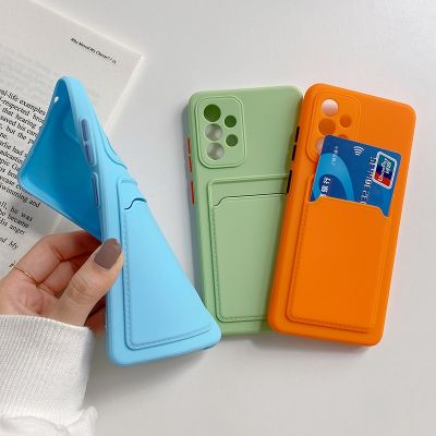 「Enjoy electronic」 Wallet Card Slot Silicone Case For OPPO Find X3 Pro Card Holder Funda A94 A74 A95 A16 A54 Cover For Realme 9 8 9i 8i C21 Coque