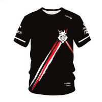 ETFB204 G2 E-Sports เสื้อยืด เกม LOL CSGO Top Team Pro Player ผู้ชายผู้หญิงแฟชั่นสตรีทแวร์เสื้อยืดที่มีคุณภาพสูงที่กำหนดเอง ID Jersey เสื้อผ้าสีดำ {คุณภาพ}