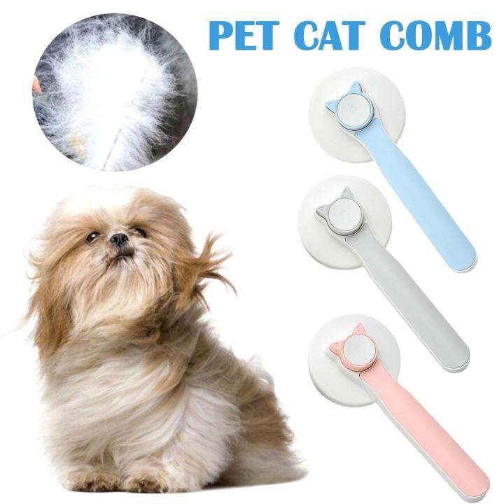 สุนัข-hair-brush-grooming-self-cleaning-hairs-removes-soft-comb-cat-hair-cleaner-dog-cat-brush-slicker-clean-brush