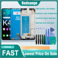 Redsange จอแอลซีดีไอพีเอซแท้สำหรับ LG K41 K400แผงสัมผัสหน้าจอ LCD หน้าจอดิจิตอลประกอบกับกรอบสำหรับ K41 LG