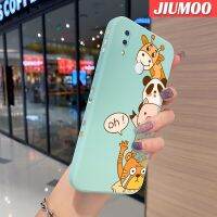 JIUMOO เคสสำหรับ Vivo X21 X23ตุ๊กตาการ์ตูนน่ารักดีไซน์ใหม่นิ่มเคสมือถือบางลายเคสขอบสี่เหลี่ยมซิลิโคนนิ่มเคสป้องกันการกระแทก