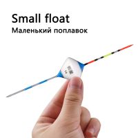 ☸▪℡ 1Piece Nano Fishing Float 1 Buoy Tube Ice Fishing Shallow Water Fishing Float Sensitive Float Multi Color Available Fishing Tool