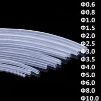 1Meter 1mm 1.5mm 2mm 3mm 3.5mm 5mm 6mm 8mm 10mm Transparent Clear Heat Shrink Tube Shrinkable Tubing Sleeving Wrap Wire kits Wires Leads Adapters