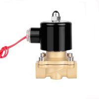 Free Shipping 2019 New 1/4 quot;1/8 quot;1/2 quot;3/4 quot;1 quot;2 quot; AC220VDC12V/24V Electric Solenoid Valve Pneumatic Valve for Water Oil Air NC