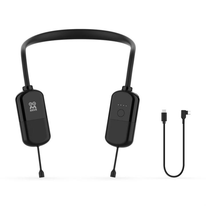 usb-c-for-headset-rechargeable-power-bank-8000mah-vr-glasses-accessories-neck-hanging-portable-battery-pack-with-usb-c-cable-gifts