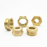 1/8 1/4 3/8 1/2 3/4 1 BSP Male To Female Thread Brass Reducer Bushing Reducing Pipe Fitting Coupler Connector Adapter