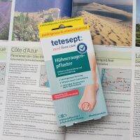 German tetesept foot patch salicylic acid removes calluses and corns relieves pain 6 pieces/box