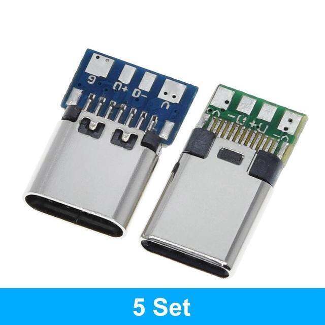 yf-10pcs-usb-3-1-type-c-12-pins-female-male-socket-receptacle-to-solder-wire-cable-support-pcb-board