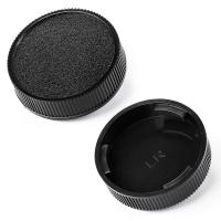 Body Cap and Lens Rear Cap Cover Replacement Set for Leica R-Mount LR Lens&amp;Cameras