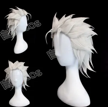 Devil May Cry 3 Dante Silver White Cosplay Wig