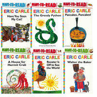 Original English picture book Eric Carle grandpa Carl series reading book paperback 6 volumes for sale graded reading ready to read level 1 + level 2 English Enlightenment graded reading