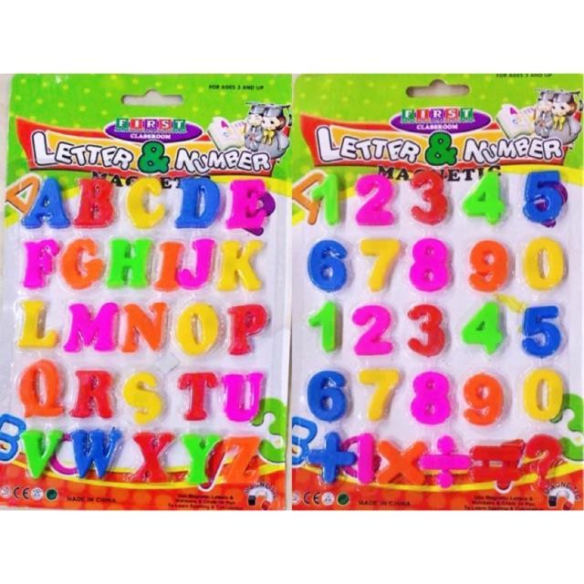 Magnetic LETTERS and NUMBERS | Lazada PH