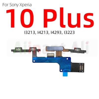 ปุ่มเปิดปิดเสียงของแท้คีย์ด้านข้างสายเคเบิ้ลยืดหยุ่นสำหรับเปิด Sony Xperia X XA XA1 XA2 1 5 10 II III 2 3 Plus กะทัดรัดอย่างมาก