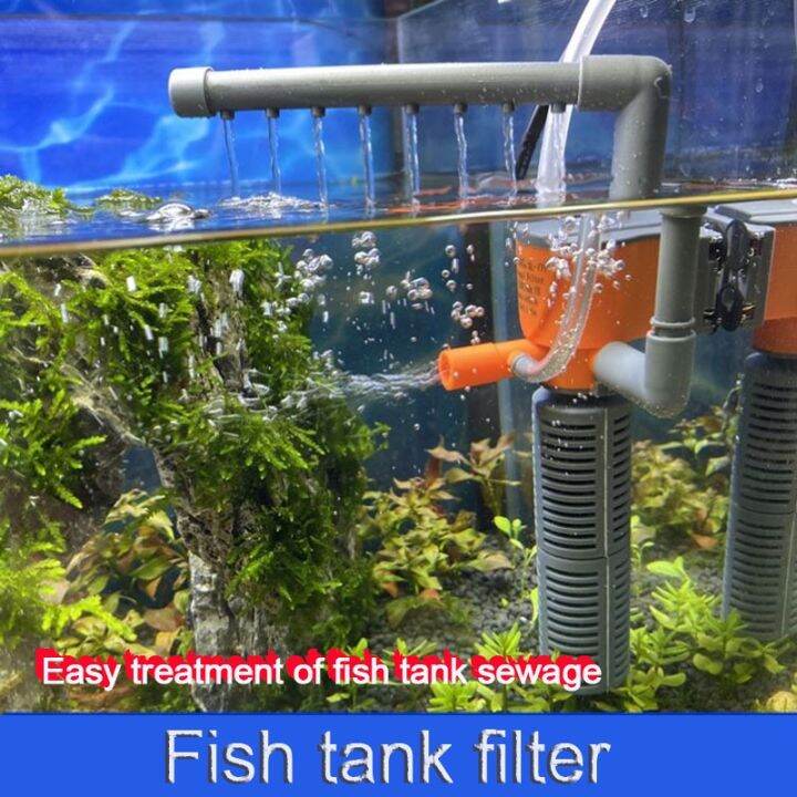 ♂Xilong aquarium filter mini aquarium threeinone builtin submersible