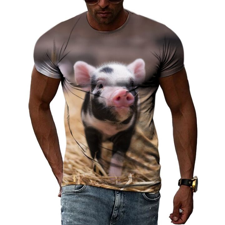 funny-and-cute-animal-pig-graphic-t-shirts-men-summer-fashion-casual-hip-hop-street-style-3d-print-o-neck-short-sleeve-tees-tops