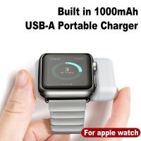 ✙✿♟ For Apple Watch 1000mAh USB Charger Portable Magnetic Wireless Stand Accessories For iWatch 1 2 3 4 5 6 7 8 Se Ultra series