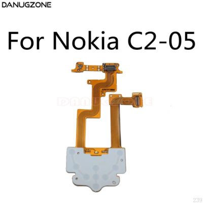 สำหรับ Nokia C2-05 C5-00 C7-00 6700S แป้นพิมพ์ E66บนสายต่อแป้นพิมพ์