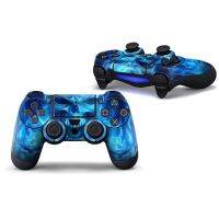 【✵】 ppleka สำหรับ4 Controller Scratch Resistant Protector ฝาครอบสติกเกอร์ผิวสำหรับ PS4 Controller อุปกรณ์เสริม