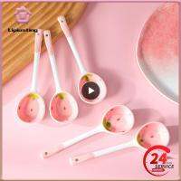 For Children Cute  Teaspoon Hot Selling With Cartoon Pattern Dessert Snack Scoop Kitchen Tools Long Handle Spoon Good-looking Serving Utensils