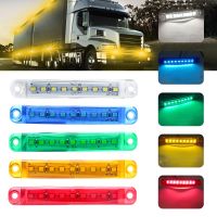 【LZ】✣❈►  Luzes LED Side Marker lâmpada de sinal caminhão Trailer Light lâmpada de advertência 9 indicadores LED 12V Strobe Light motocicleta LED carro luz