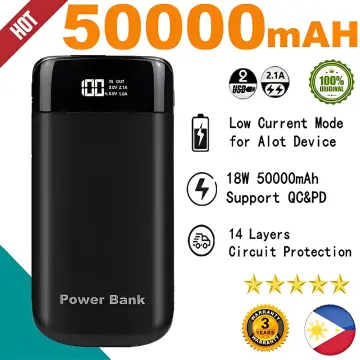 Shop Powerbank 500000 Mah Original Type C with great discounts and prices  online - Jan 2024