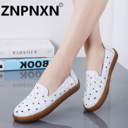 ZNPNXN Giày Lười Đế Bằng Cho Nữ Giày Bệt Y Tá Thường Ngày Mùa Hè Giày Lười