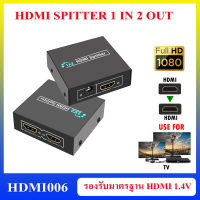 HDMI SPLITTER 1 IN 2 OUT