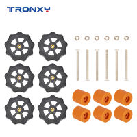 Tronxy M3 Hand Twist Leveling Nuts ซิลิโคนอุณหภูมิสูง Solid Spacer Hot Bed Leveling คอลัมน์3D ชิ้นส่วนเครื่องพิมพ์