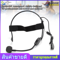 【ราคาถูกสุด】Mini Headband Wired Microphone 3.5MM Plug Ear Hook Condenser Mic for Performance Teaching