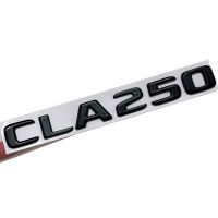 3D ABS สีดำมันวาวป้ายท้ายรถ CLA250สติกกอร์โลโก้4MATIC สำหรับ Mercedes CLA 250อุปกรณ์เสริม W117 C118