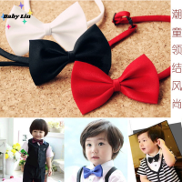 1ชิ้นแฟชั่นเนคไทเด็กคลาสสิกBowtiesแข็งผีเสื้อBowtieอุปกรณ์จัดงานแต่งงานของขวัญผูกโบว์พรรคTiesNewขายส่งกุทัณฑ์-RU DAO TRADE