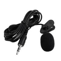 Mini Portable Clip-on Microphone 1 pcs Condenser Lavalier  For Audio Studio Wired Mic For PC Laptop all iphone 13 Smartphone Mic