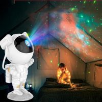 Robot Colorful Starry Sky Galaxy Projector Nightlight USB LED Star Night Light Romantic Projection Lamp For Room Decor Gifts