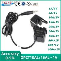 ❂✺卍 Mini Split Core Current Tranformer 1A 5A 10A 15A 20A 30A 40A 50A 60A 100A 1V OPCT10AL 16AL Open Type CT AC Clamp Sensor Supplier