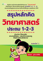 หนังสือ สรุปหลักคิด วิทยาศาสตร์ ประถม 1-2-3 (พิมพ์ครั้งที่ 2)