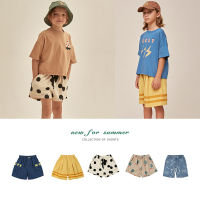 Childrens Shorts 2022 Summer New Cotton Thin Print Boy Shorts Fashion Childrens Denim Shorts Boys Clothes Childrens Clothing