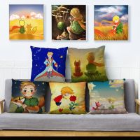 hot！【DT】❉♘❖  45x45cm Cushion Cover Anime The Little Print Covers Sofa Throw Pillows Cases