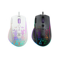 NUBWO X42 Solaka Macro Gaming Mouse เมาส์เกมมิ่ง - สีดำ,สีขาว