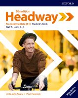 หนังสือ Headway 5th ED Pre-intermediate : Students Book A +Online Practice