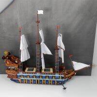 Dengshan61621742 MOC Caribbeans เรือโจรสลัด Royal Fleet Sun Reobrix 66011อิฐบล็อกตัวต่อ3162ชิ้นตัวต่อสามมิติสร้างสสรค์จัดส่งเซตของขวัญเด็ก