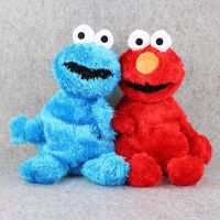 อะนิเมะ Sesame Street Plush กระเป๋าเป้สะพายหลังการ์ตูน Cookie Monster Big Bird ตุ๊กตากระเป๋าเป้สะพายหลัง Cool กระเป๋านักเรียน